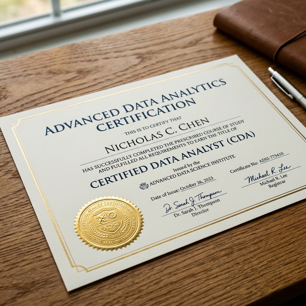 National skill certificate